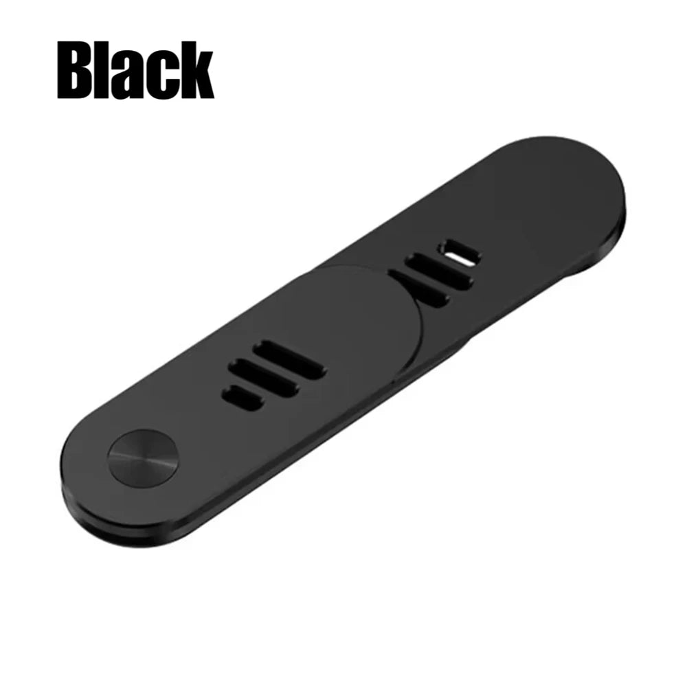 Laptop Phone Holder, Magnetic Laptop Side Mount Clip, Adjustable Aluminum Alloy Computer Monitor Expansion Bracket