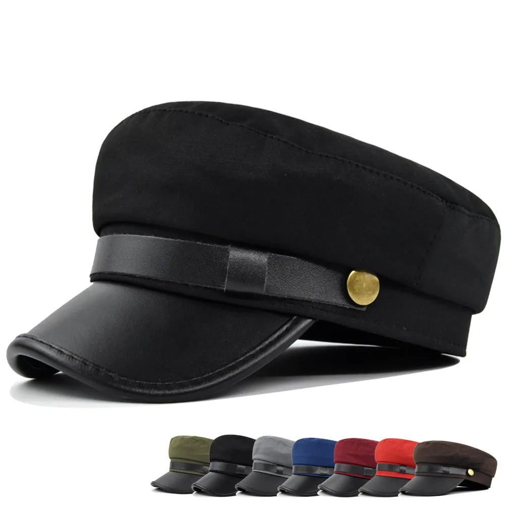 Flat Cap Vintage Navy Cap British Style Octagonal Hat Beret Hats Newsboy Hat Painters Cap Flat Peaked Caps Outdoor Travel