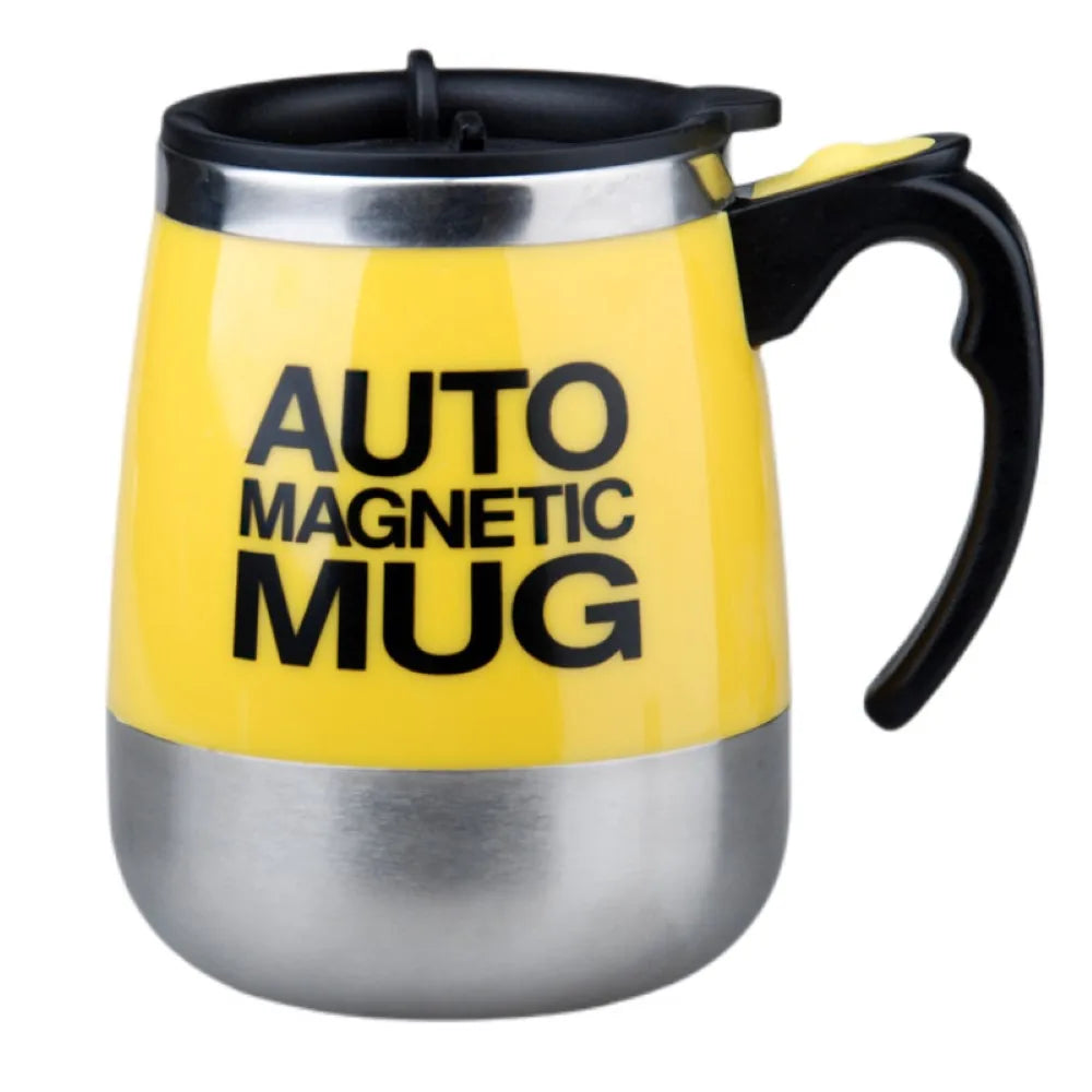New Automatic Self Stirring Magnetic Mug Stainless Steel Coffee Milk Mixing Cup Creative Blender Smart Mixer Thermal Cups