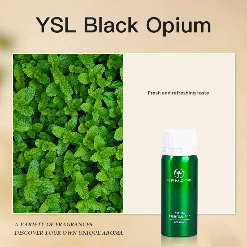 Aroma Diffuser Perfume Fragrance Oil Pure Scented Air Freshener for Scent Diffusers Namste 100ML Essential Oil Diffuser Natural