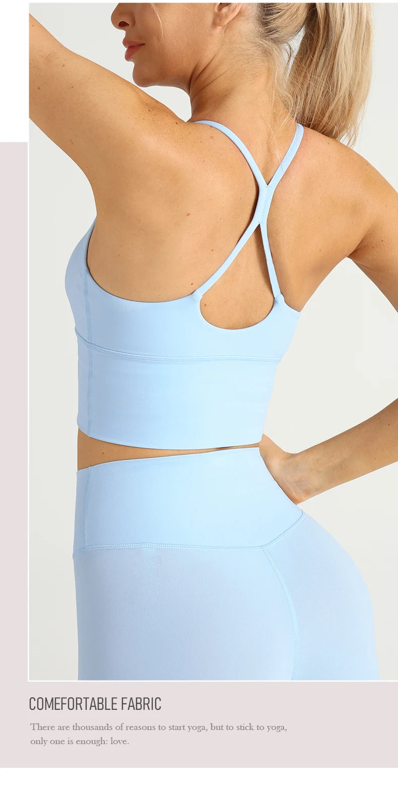 Woman Yoga Sports Bras Beauty Back Sexy Breathable Comfortable Sports Vest Fitness Workout Running Cycling Yoga Tight Crop Tops
