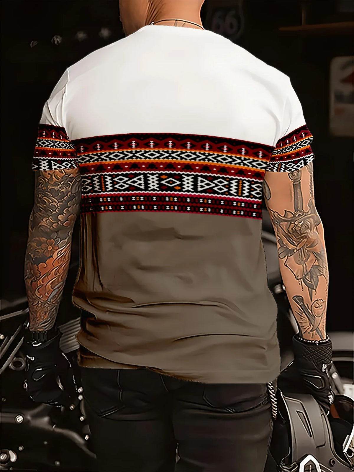 Men's T-shirt Top, Summer Round Neck Short Sleeved Casual Sportswear, Men's Daily Versatile 3D Printed Clothing, Cool and Trendy