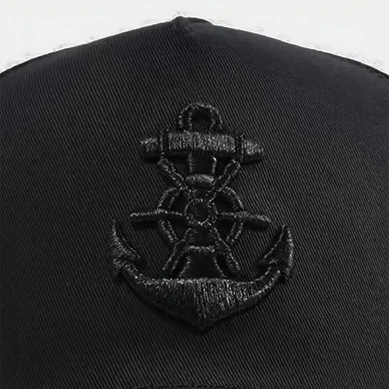 Hip Hop Baseball Caps For Men Women Cotton Anchor Embroidered Dad Hat Cotton Snapback Hip Hop Trucker Hats Outdoor Sun hats