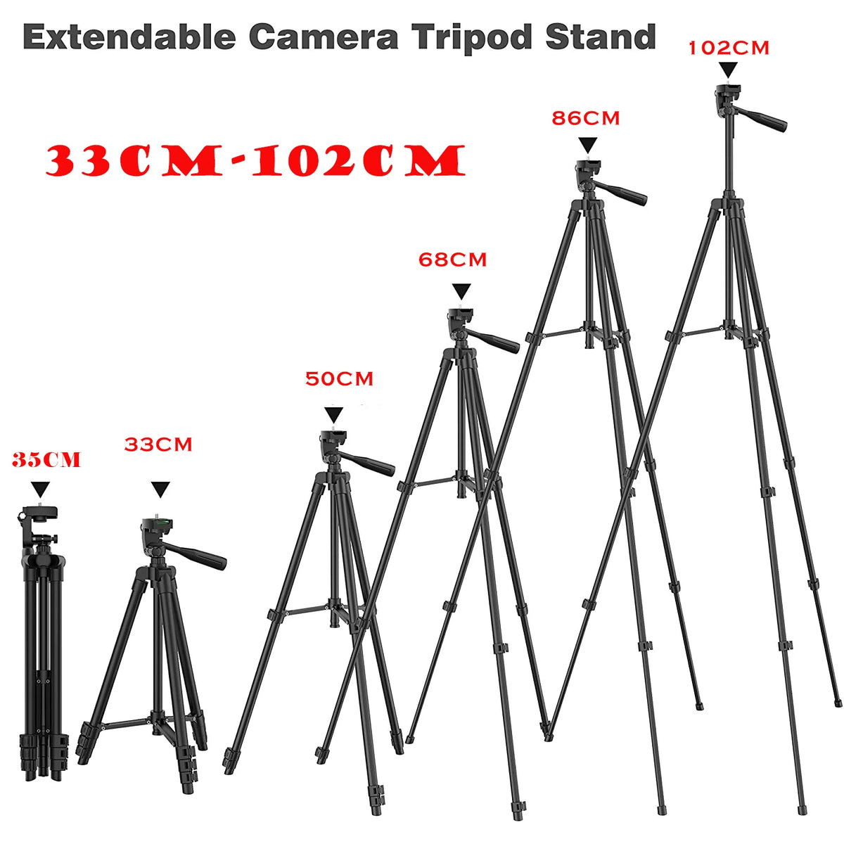 Phone Live Tripod Universal Camera Flexible Tripod Stand Phone Holder Lightweight Photography Accessories For Phone DSLR Camera