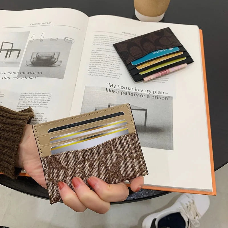 Luxury Design Wallets for Women Multi-Function Card Holder PU Leather Female Small Card Bag Short Women's Pursewallets for women