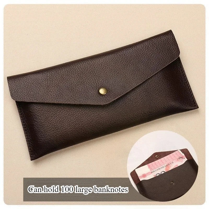 Portable Women's Long Wallet with Hand Strap, Phone Organizer & Multi-Card Holder, Solid Color Fashion Bag for Daily Travel