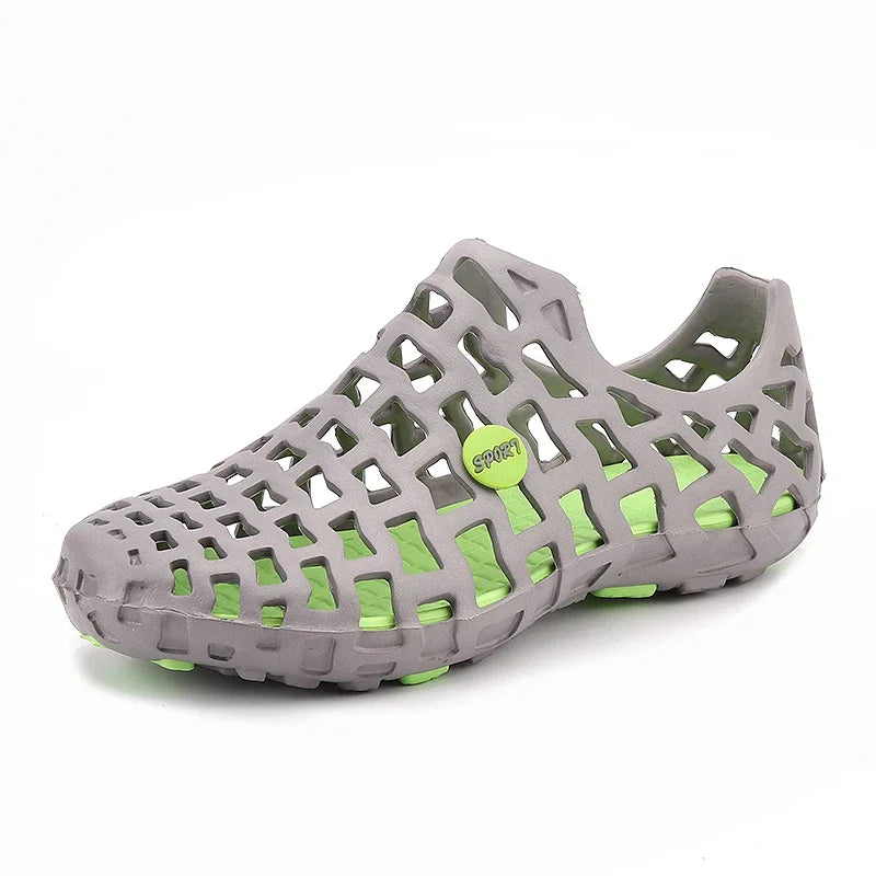 Summer Men Water Shoes Breathable Beach Sandals Upstream Water Shoes Women's Quick-drying Hollow Slippers Aqua Shoes