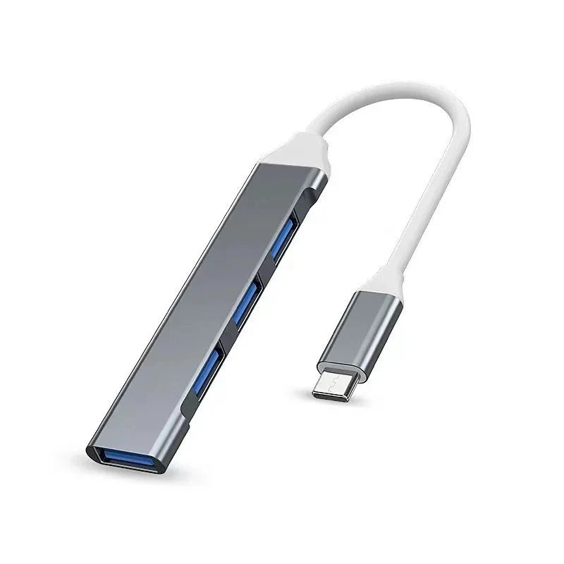Hot 4 Port Multi Splitter Type C HUB 3.0 USB 3.1 Adapter OTG For Xiaomi Lenovo For Macbook 13 15 Air Pro PC Computer Accessories