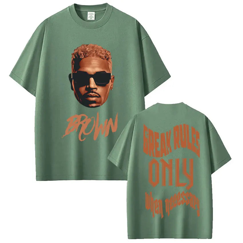 Rapper Chris Brown Usher Raymond 2026 Tour T Shirt Men Women