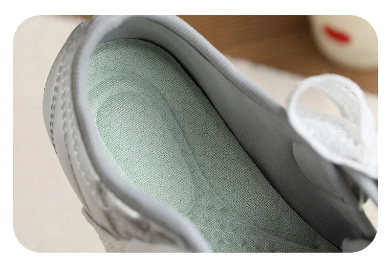 26-30 Size New Summer Kids Leather Shoes Korean Cute Lace Children Soft Soled Shoes Solid Color Thin Girls Nude Shoes