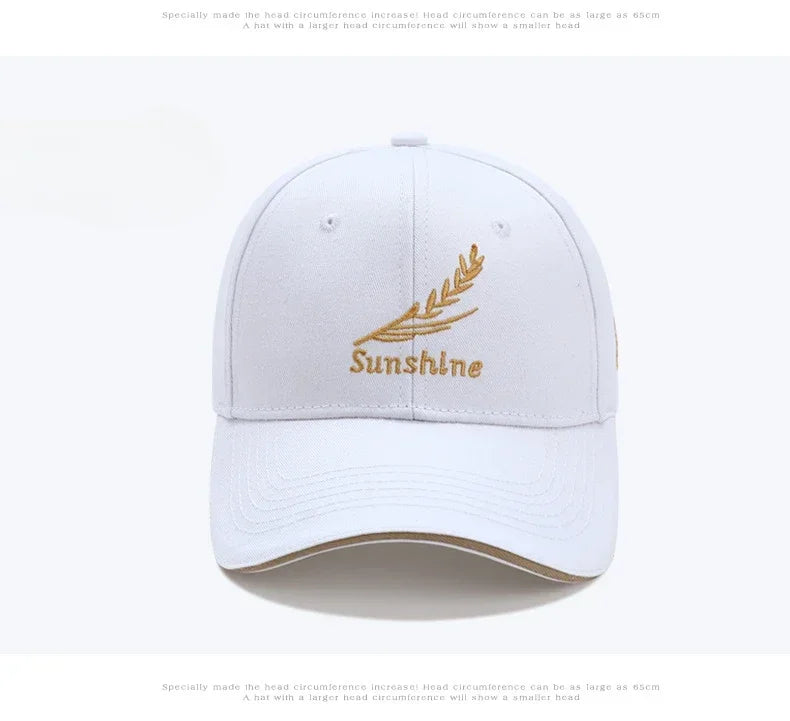 Spring and Autumn Hats for Men Korean Visors Summer Baseball Cap Sun Protection Caps Causal Breathable Outdoor Hat Mens Cap