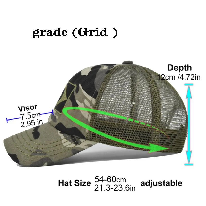 Men's Embroidered Baseball Cap Print Brazilian Flag/Casual Sports Tactical Hat Camouflage Hat Hiking Hat Fishing Hat