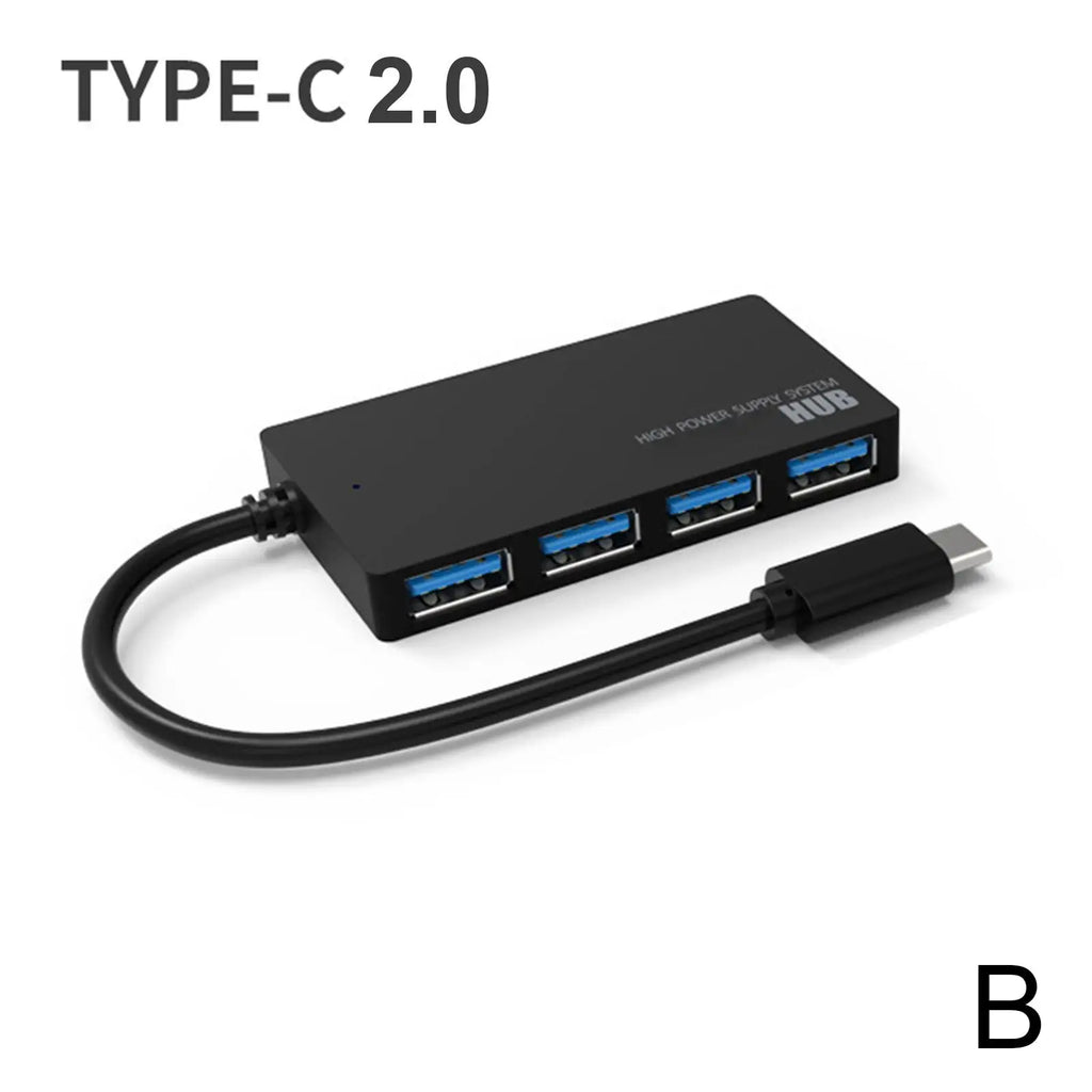 4 USB Port Hub 3.0 Multi USB Splitter3.0 2.0 For Pro PC Hub USB 3 0 Expander USB Power Adapter Pc Accessorie Y6A4