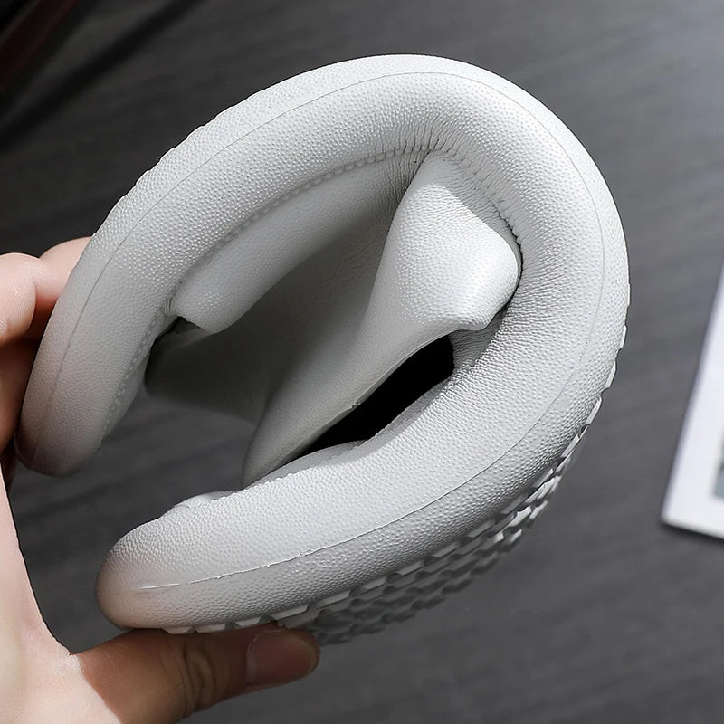 Men Trend Summer Slippers Soft Non-slip Soft Sole Cloud Sandals for Home Beach Indoor Outdoor Women Comfort Leisure Couple Shoes