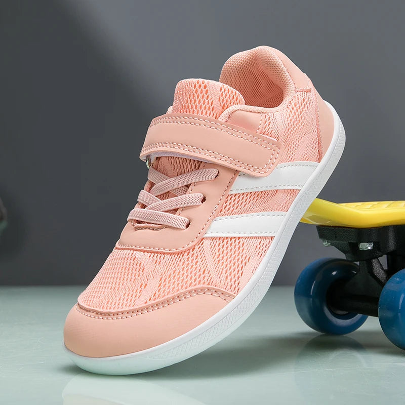 Wide Barefoot Shoes For Small/Large/Children/Simple Sports Shoes For Boys/Girls/Splay Natural/Light Sports Shoes For Girls Boys