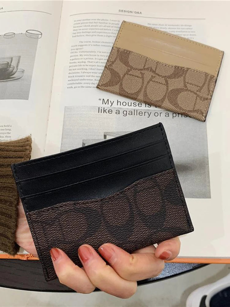 Luxury Design Wallets for Women Multi-Function Card Holder PU Leather Female Small Card Bag Short Women's Pursewallets for women