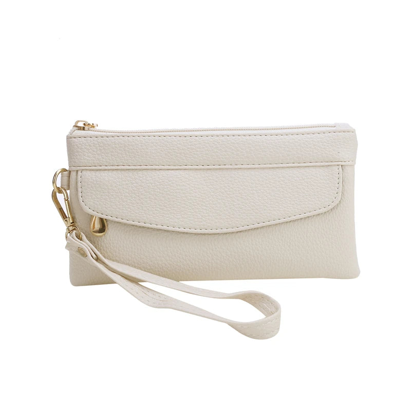2024 Fashion Women Wallets Brand Leather Purse Long Design Pouch Handbag Coin Purse Card Holders Clutch Purse Money Clip Wallet