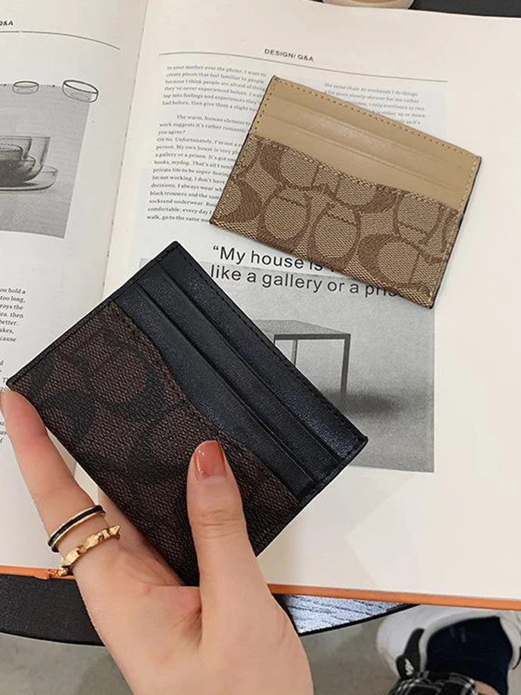 Luxury Design Wallets for Women Multi-Function Card Holder PU Leather Female Small Card Bag Short Women's Pursewallets for women