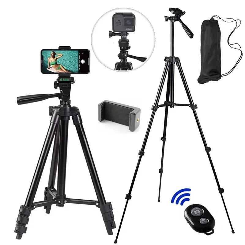 Phone Live Tripod Universal Camera Flexible Tripod Stand Phone Holder Lightweight Photography Accessories For Phone DSLR Camera