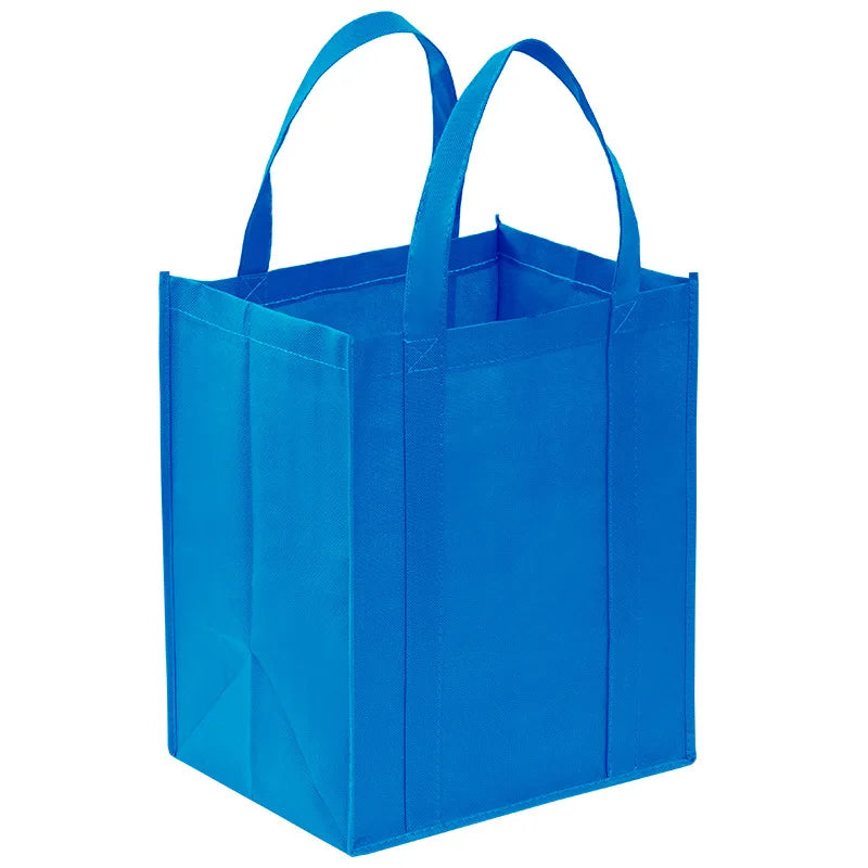 Large Capacity Non-Woven Shopping Bag Foldable Tote Bag Reusable Tote Bags Travel Outdoor Handbag Pouches Storage Organizer