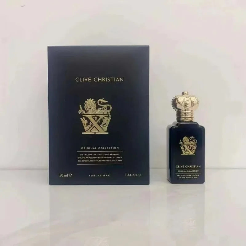 50ml Unisex Eau De Parfum Long Lasting Oriental Floral Chypre Scent with Warm Woody Amber Tobacco Notes Elegant Luxurious Scent