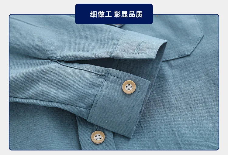 Children's Outerwear Shirt Spring and Autumn Fashion Long-sleeved Shirt Soft Casual Long-sleeved Thin Shirt