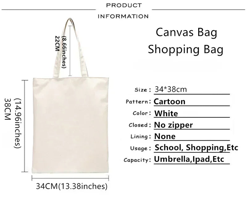 Backstreet Boys World BSB Music Band Ulzzang Shopping Bag Grocery Handbag Bolsas De Tela Tote Bolsa Shopping Bag Tote Fabric