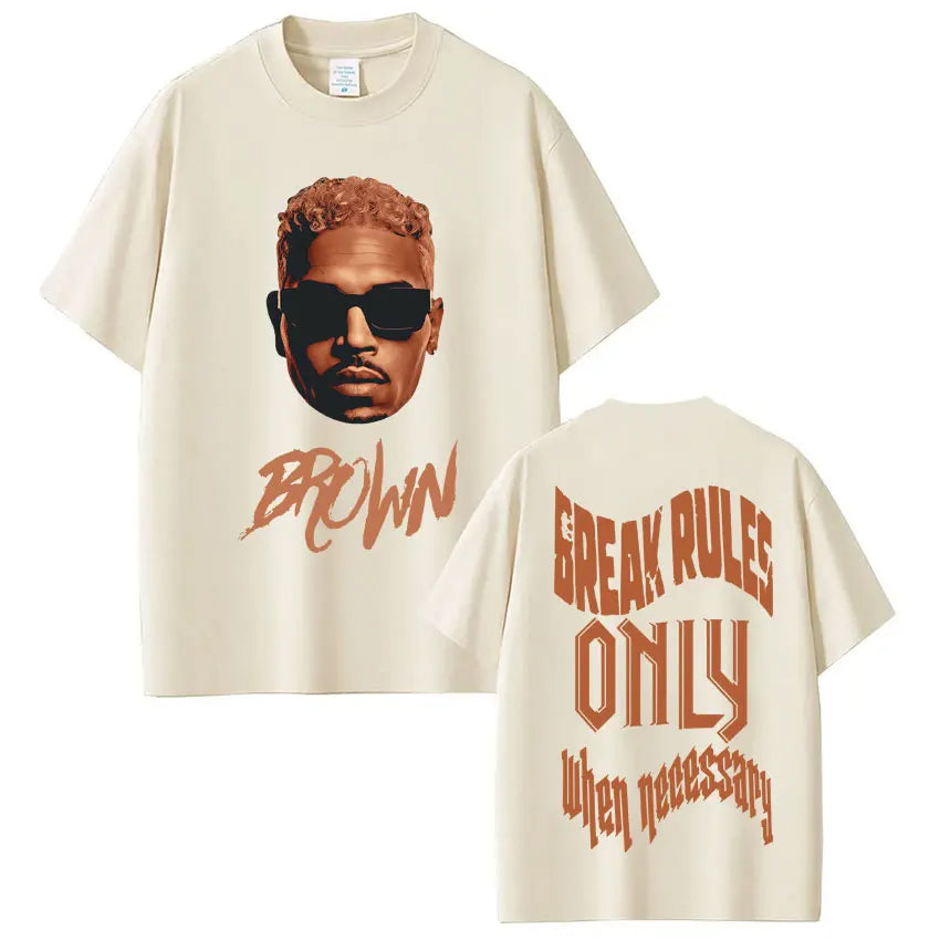 Rapper Chris Brown Usher Raymond 2026 Tour T Shirt Men Women