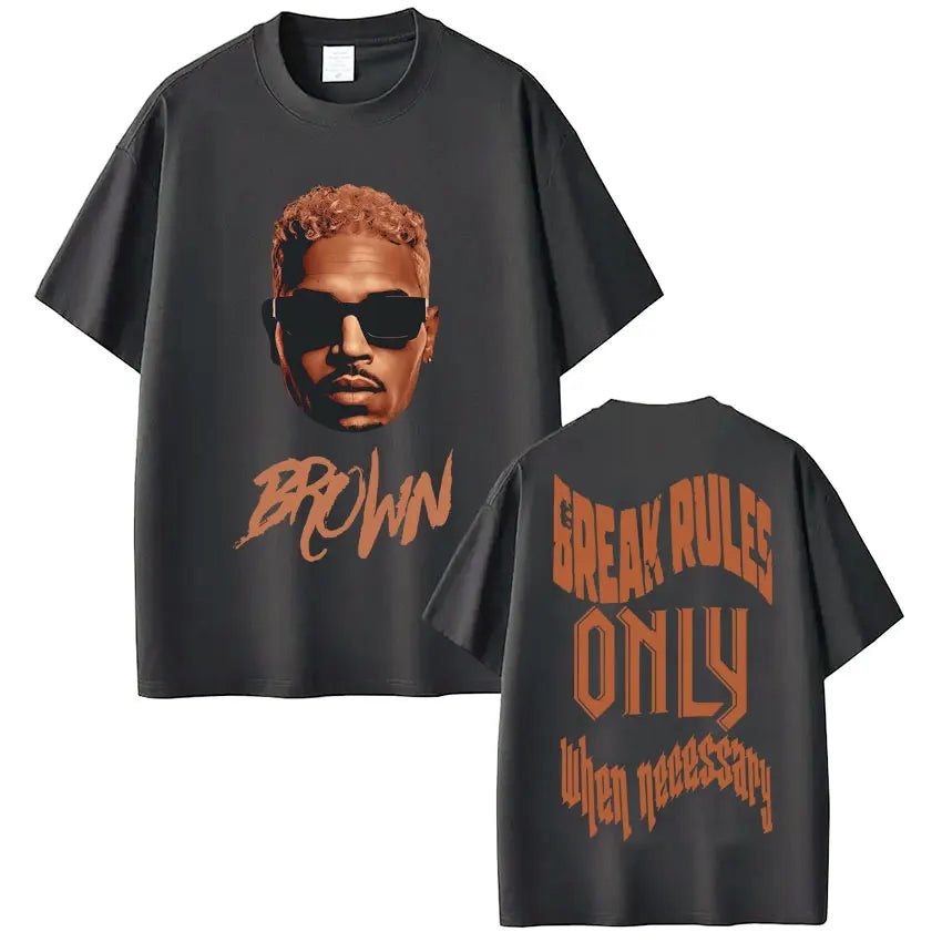 Rapper Chris Brown Usher Raymond 2026 Tour T Shirt Men Women