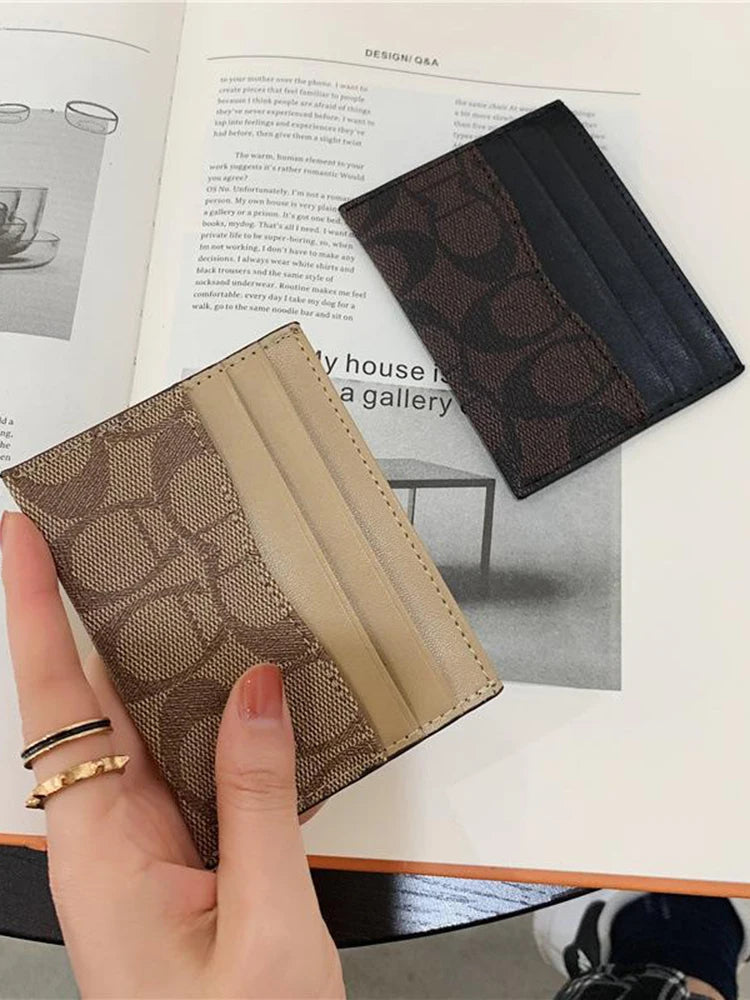 Luxury Design Wallets for Women Multi-Function Card Holder PU Leather Female Small Card Bag Short Women's Pursewallets for women
