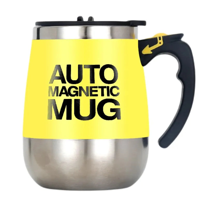 New Automatic Self Stirring Magnetic Mug Stainless Steel Coffee Milk Mixing Cup Creative Blender Smart Mixer Thermal Cups