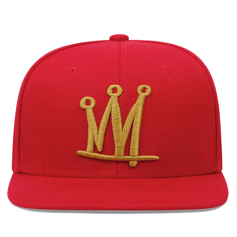 Fashion Men Women Hip Hop Baseball Cap Crown Embroidery Trucker Caps Snapback Hat Outdoor Sun Hats Sports Leisure Caps