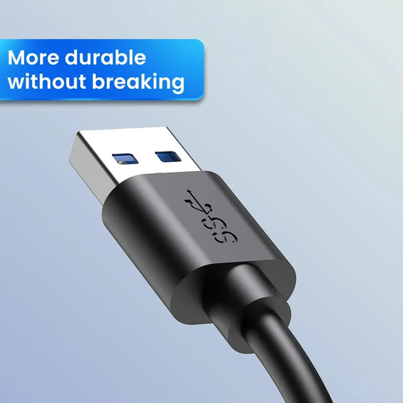 USB 30 Power Adapter 4 Port Hub Multi USB Splitter with Type C Extender for Laptop PC Mobile Accessories Charging