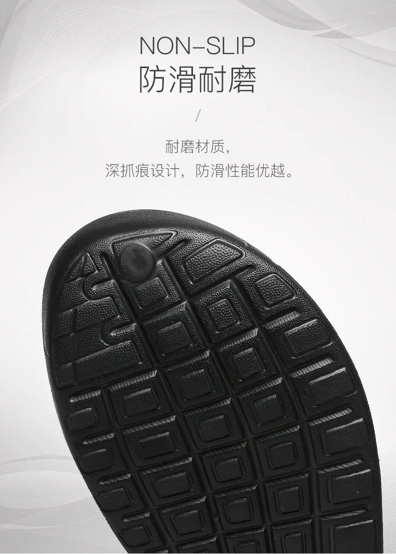 Men Sandals Summer Comfortable Outdoor Beach Shoes Men Slip on Garden Clogs Casual Water Shower Slippers Unisex Shoes