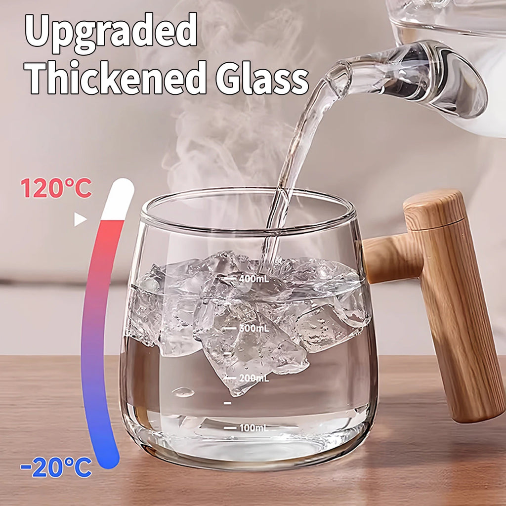 OANKR Automatic Stirring Coffee Cup Rechargeable Electric Stirring Mugs 400ml Mixing Glass Egg Cup Barista Coffee Accessories