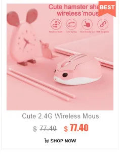 Portable Optical Mini Mouse Retractable USB Cable Ergonomic Office Mause Computer peripheral accessories For PC Laptop