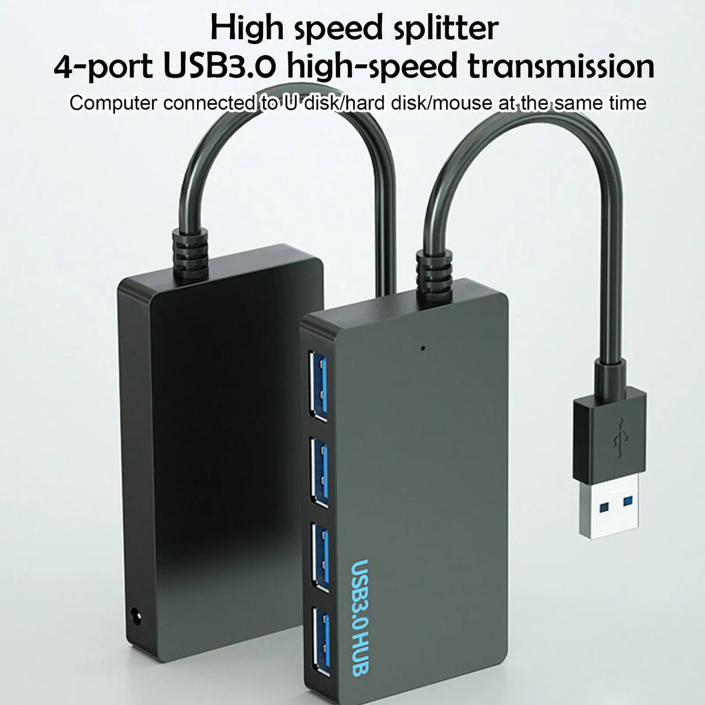 4 USB Port Hub 3.0 Multi USB Splitter3.0 2.0 For Pro PC Hub USB 3 0 Expander USB Power Adapter Pc Accessorie Y6A4