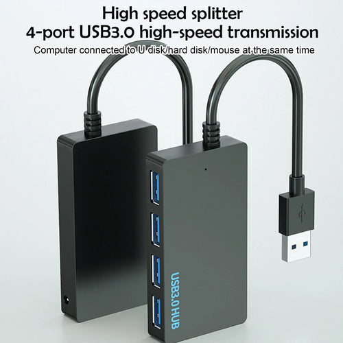 4 USB Port Hub 3.0 Multi USB Splitter3.0 2.0 For Pro PC Hub USB 3 0 Expander USB Power Adapter Pc Accessorie Y6A4