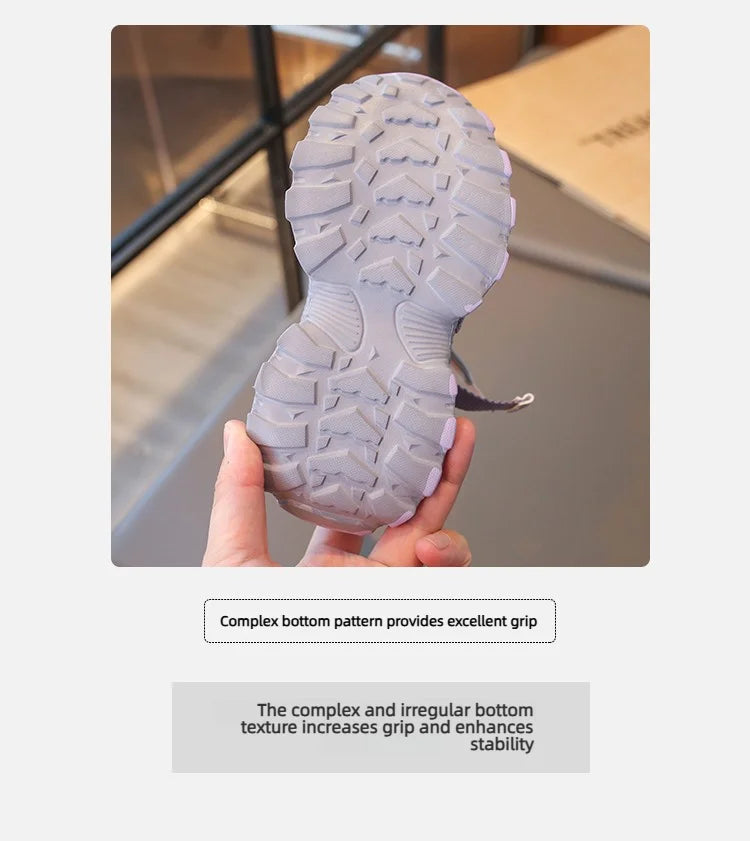 Boys Casual Shoes Girls Sneakers Anti-skid Lace-up Classic 26-37 New Trend Hot Toddlers Little Kids Fashion Sports Running Shoes