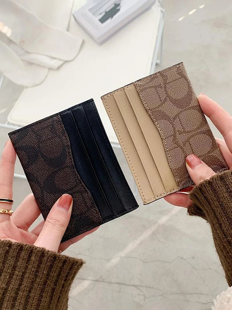 Luxury Design Wallets for Women Multi-Function Card Holder PU Leather Female Small Card Bag Short Women's Pursewallets for women