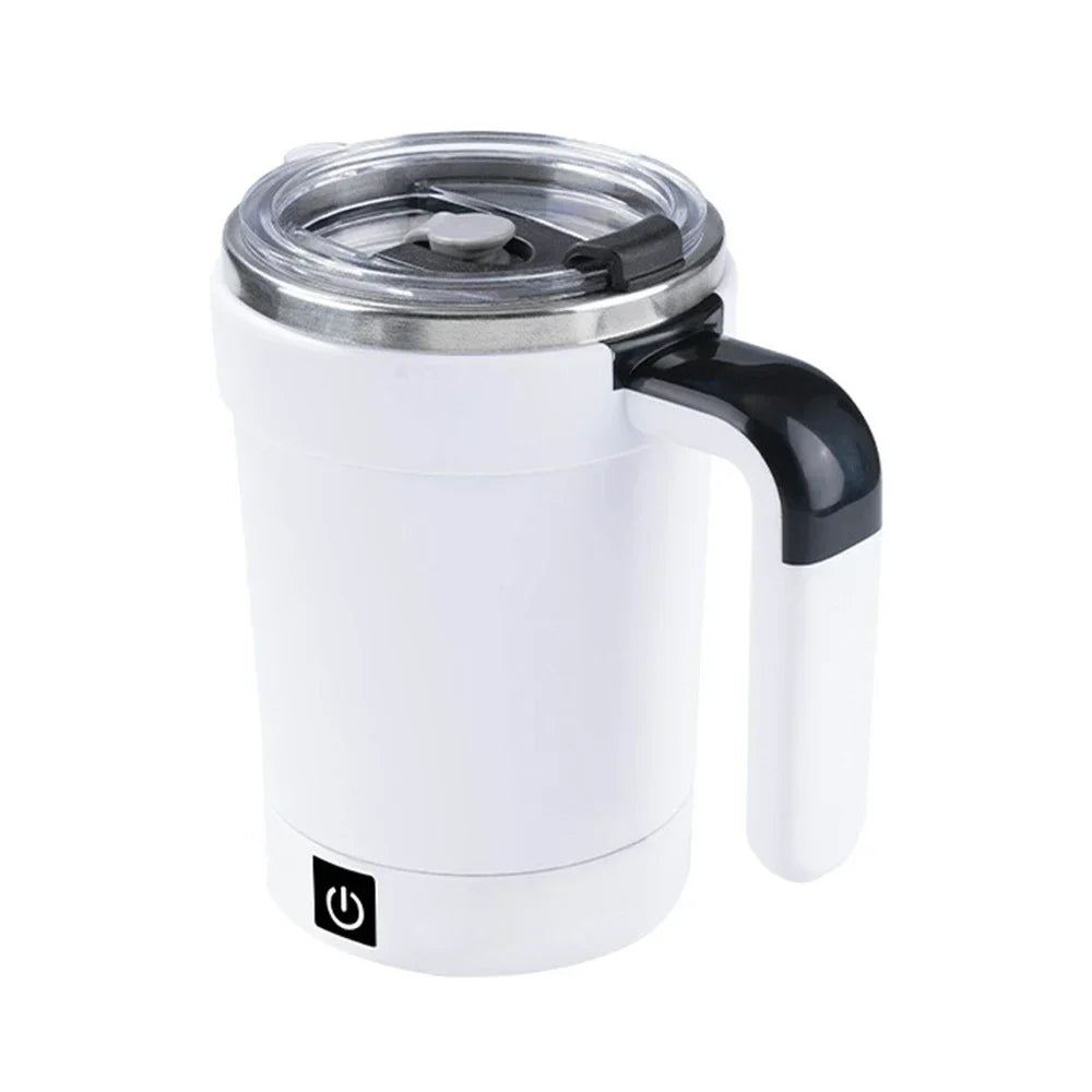 USB Automatic Detachable Mixing Coffee Cup Intelligent Temperature Measuring Rechargeable Mug Warm Coaster Magnetic Stirring Cup
