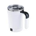 USB Automatic Detachable Mixing Coffee Cup Intelligent Temperature Measuring Rechargeable Mug Warm Coaster Magnetic Stirring Cup