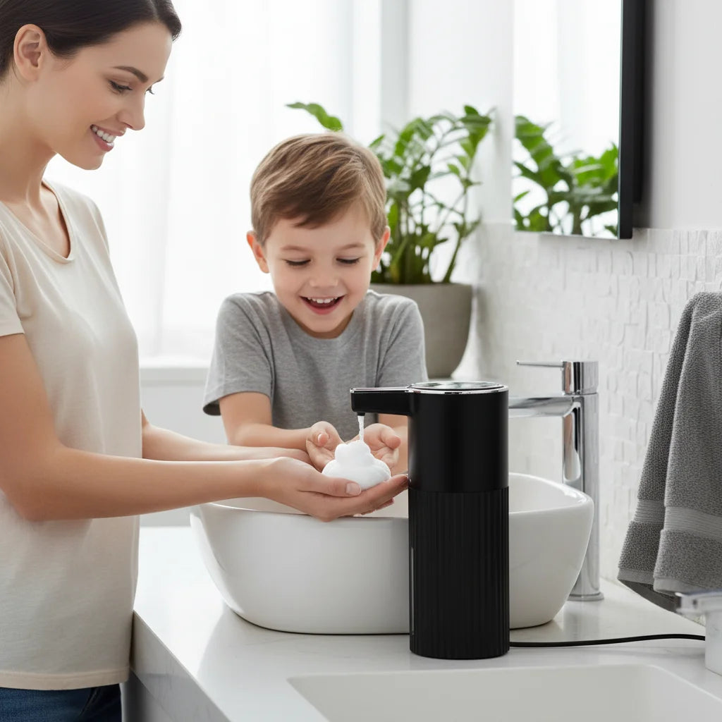 Kitchen Automatic Sensor Dish Soap Dispenser, Electric Liquid Dispenser, Household Touchless Hand Sanitizer Dispenser, Automatic
