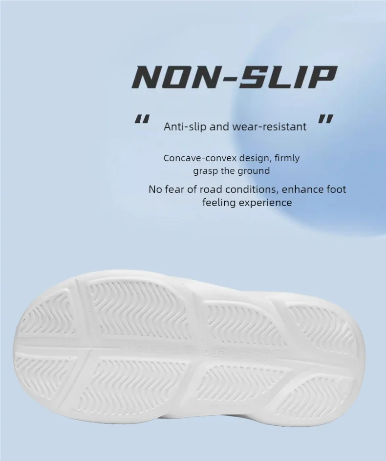 Slippers summer new breathable men's casual outdoor beach shoes classic slippers soft-sole non-slip comfort thick-sole sandals