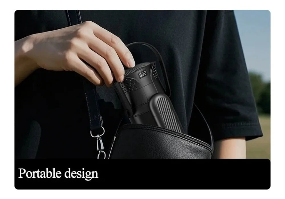 Rechargeable Insulin Refrigerated Cup Portable Design Large Capacity Medicine Refrigerator Cup LCD Digital Display