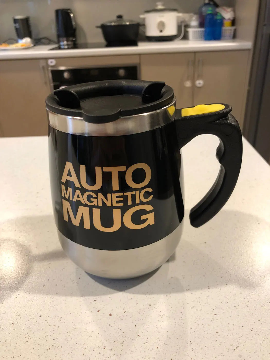 New Automatic Self Stirring Magnetic Mug Stainless Steel Coffee Milk Mixing Cup Creative Blender Smart Mixer Thermal Cups