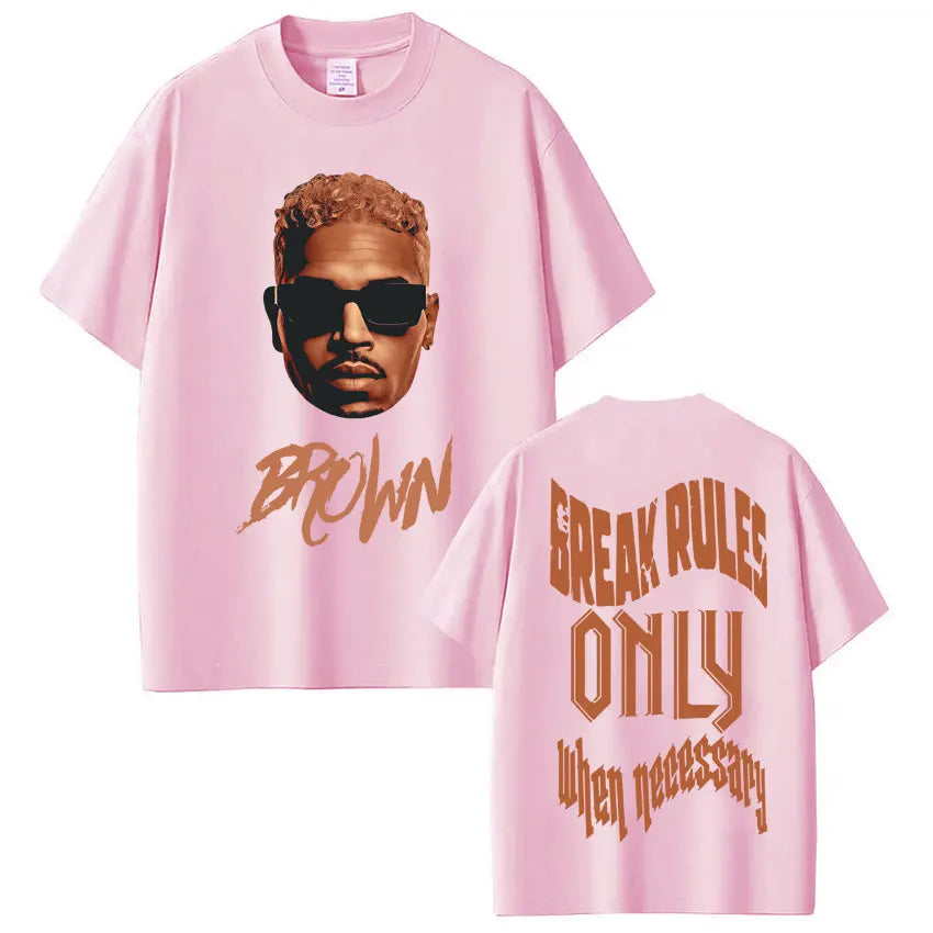 Rapper Chris Brown Usher Raymond 2026 Tour T Shirt Men Women