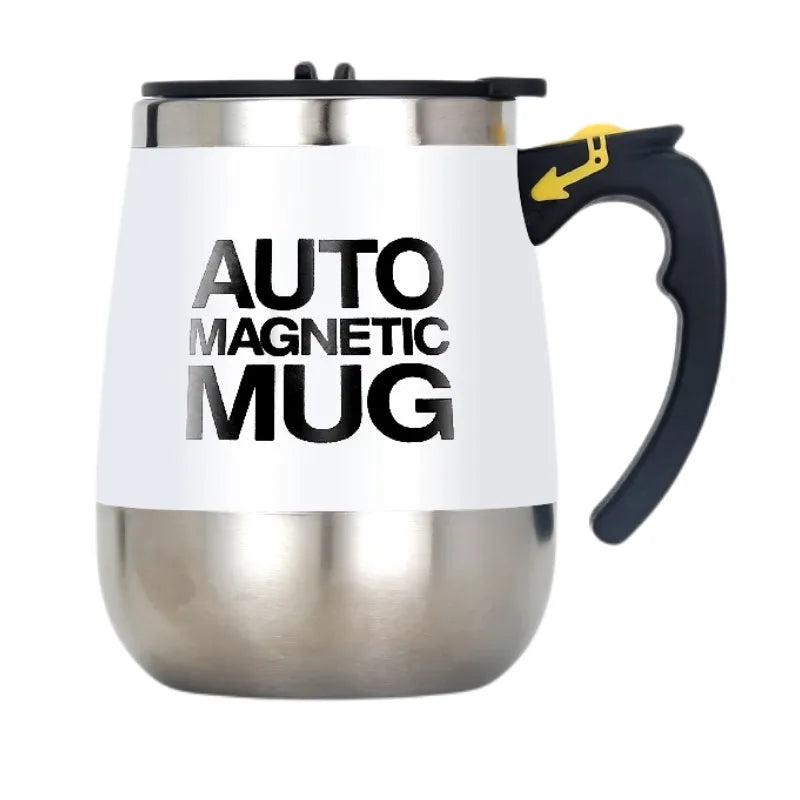 New Automatic Self Stirring Magnetic Mug Stainless Steel Coffee Milk Mixing Cup Creative Blender Smart Mixer Thermal Cups
