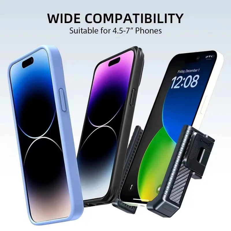 Untoom Universal Bike Phone Holder Handlebar Stand Motorcycle Bicycle Phone Mount for iPhone 15 14 Pro Max Xiaomi GPS Brackets