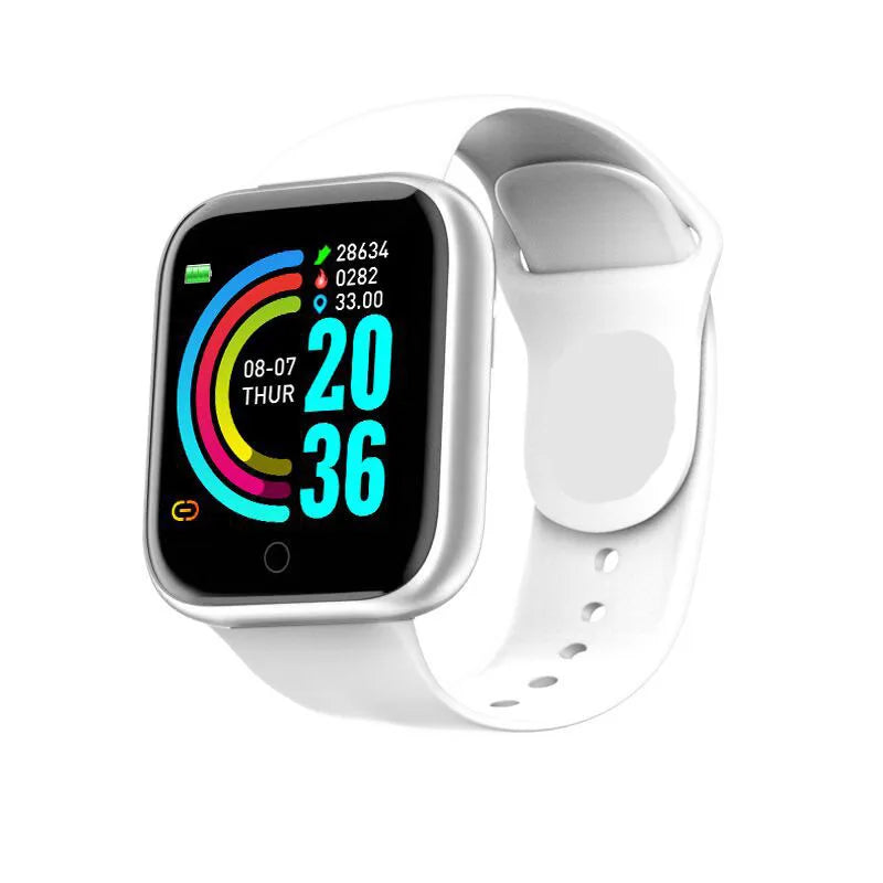 Smart Watch Y68 Men Women Wristwatches D20 Smartwatch Electronic Clock Fitness Monitor Birthday Gift For Xiaomi Huawei Bracelet